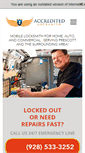 Mobile Screenshot of prescottlicensedlocksmith.com